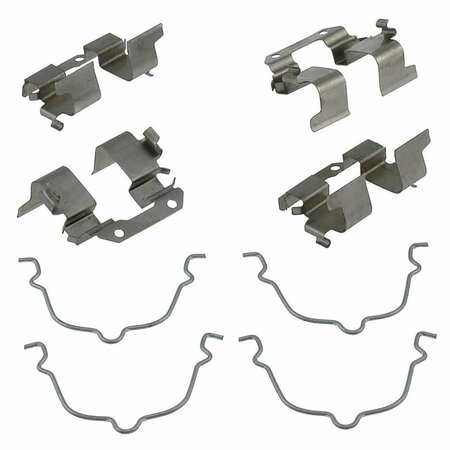 CARLSON BRAKE HARDWARE Mazda 02-95 Bk Hardware Kit, 13323 13323